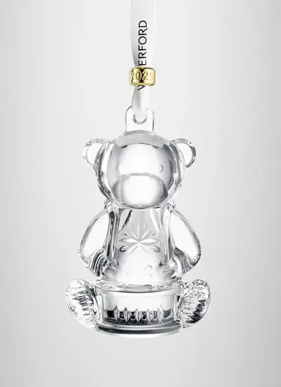 Waterford Crystal My First Bear Ornament – Heirloom Gift for Newborns